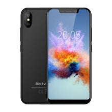 Load image into Gallery viewer, Blackview A30 Smartphone 5.5inch 19:9 MTK6580A Quad Core Cell phone 2GB 16GB Android 8.1 Dual SIM 3G Face ID Mobile Phone 2500mA