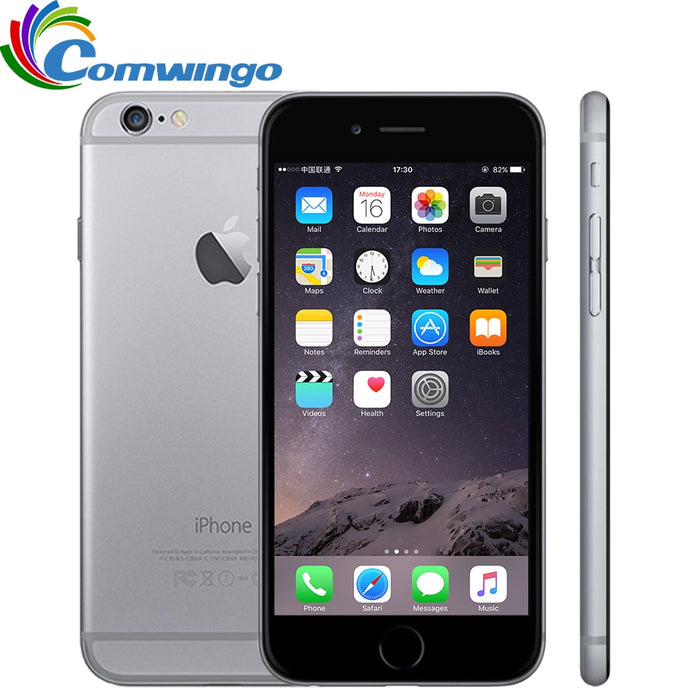 Original Unlocked iPhone 6  16G/64G/128G ROM IOS System 4.7'' Dual Core 8PM GSM WCDMA LTE Mobile Phone iPhone6 Best iphone